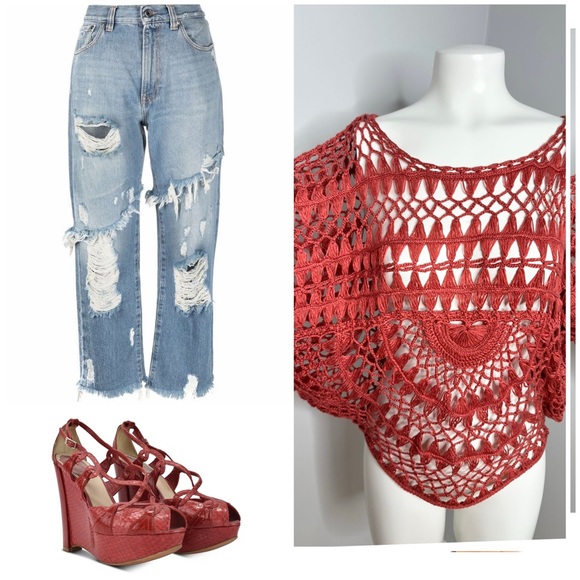 CROCHET TOP - Picture 1 of 4